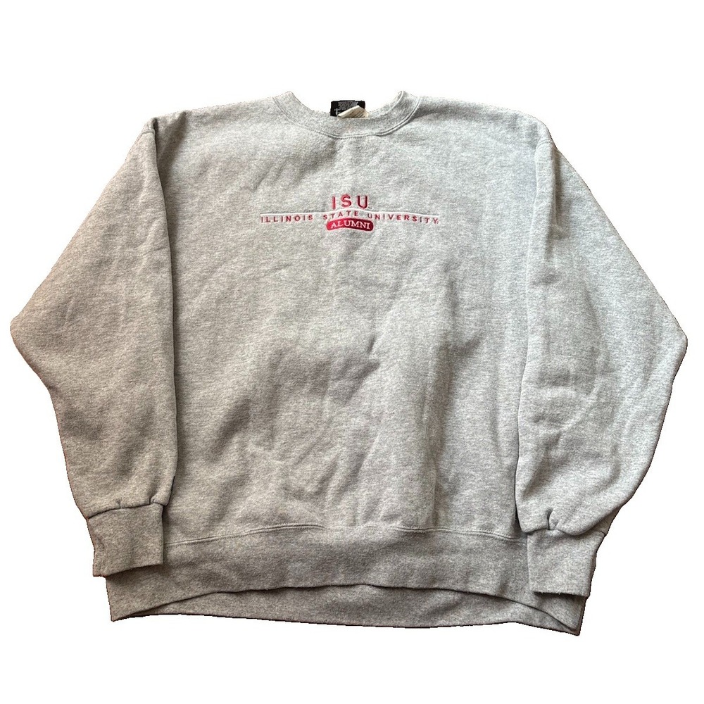 Vintage Illinois State Crewneck Sweatshirt Size XL Alumni 90s